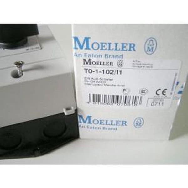 Eaton T0-1-102/I1 Knastafbryder 20 A 1 x 90 ° Grå, Sort 1 stk.
