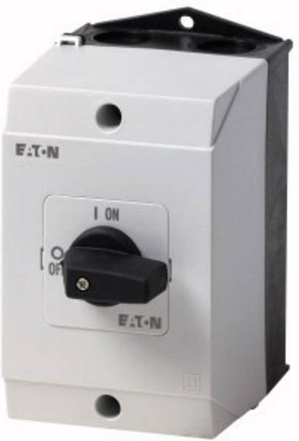 Eaton T0-1-102/I1 Knastafbryder 20 A 1 x 90 ° Grå, Sort 1 stk.