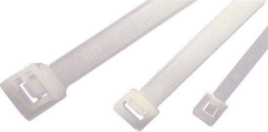 HellermannTyton buntband, avtagbar RLT150 (L x B) 770 mm x 8,9 mm RLT150-N66-NA-L1 färg: natur 50 st. HellermannTyton (111-70119)