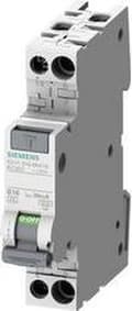 Miniatyrbild 1 av 2: Siemens 5SV13167KK10 Jordfelsbrytare / effektbrytare 2-polig 10 A 0,03 A 230 V