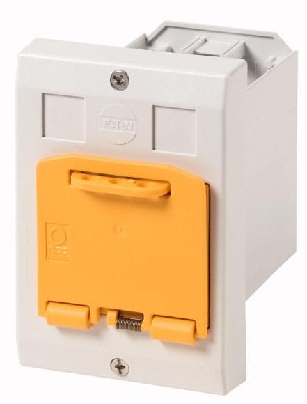 Eaton E-PKZ01-SVB Tomt hus Indmuret, Omskiftelig (LxBxH) 80 x 85 x 129 mm Grå, Gul 1 stk.