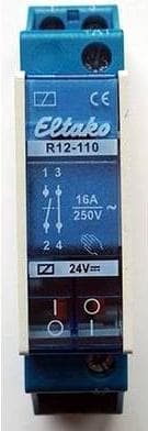Eltako Electronics koblingsrelæ R12-110-24V DC (22110055)
