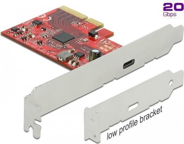 DeLOCK - USB-adapter - PCIe 3.0 x4 - USB-C 3.2 Gen 2x2 x 1 (89035)