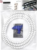 Miniatyrbillede 8 af 9: HellermannTyton HWPP-8MM-PP-BK-Q1 Kabelslange 9 mm (max) Sort 25 m