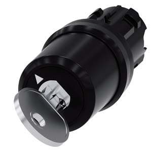 Siemens nyckelbrytare framelement, CES SSG10 (3SU1000-5BC01-0AA0)