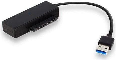 Microconnect USB3.0SATAHDDSSD interfacekort/adapter SATA (USB3.0SATAHDDSSD) Sort