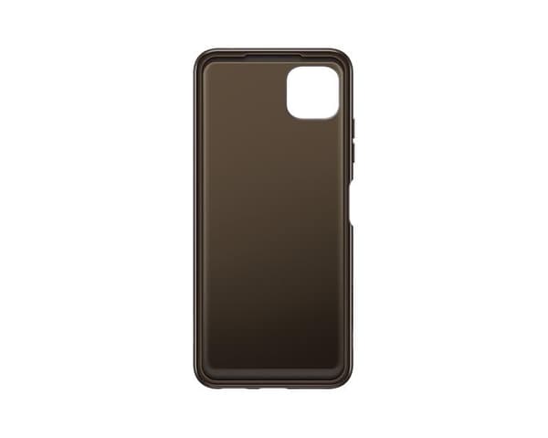 Samsungin pehmeä läpinäkyvä kotelo - Samsung Galaxy A22 (5G) - musta
