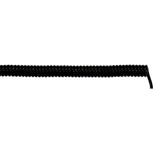 LappKabel LAPP 73220265 spiralkabel UNITRONIC SPIRAL 100mm / 400mm 7 x 0,25mm² sort 1 stk.