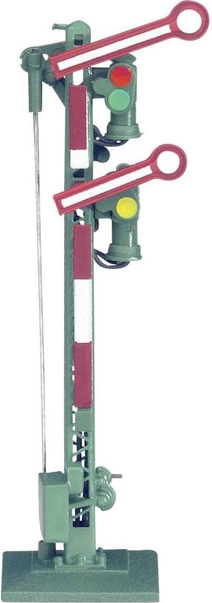 Märklin 89402 Z Formsignal 2-arm Hovedsignal Funktionsmodel Grøn, Rød