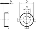Miniatyrbillede 3 af 3: obo-bettermann Automatisk brandalarm – Collarin intumescente tcx-050
