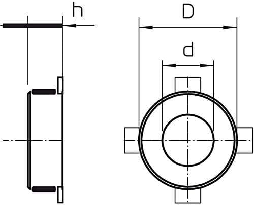 obo-bettermann Automatisk brandalarm – Collarin intumescente tcx-050