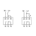 Miniatyrbillede 6 af 6: Finder urgenerator asymmetrisk 1W, 12-240VAC/DC,16A 80.91.0.240.0000 (809102400000)
