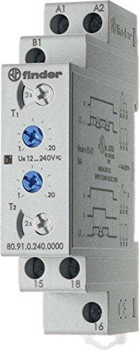 Finder urgenerator asymmetrisk 1W, 12-240VAC/DC,16A 80.91.0.240.0000 (809102400000)