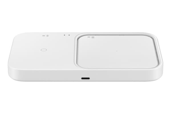 Samsung Wireless Charger Duo - med rejseadapter - Hvid