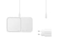 Miniatyrbillede 7 af 7: Samsung Wireless Charger Duo - med rejseadapter - Hvid