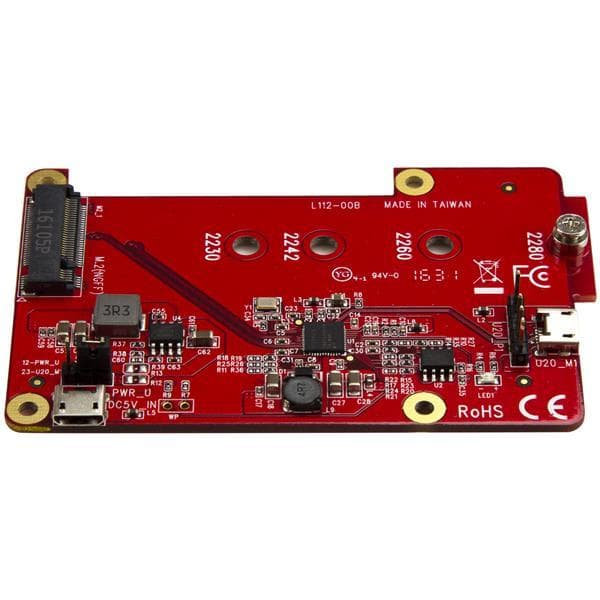 StarTech.com USB til M.2 SATA-konverter til Raspberry Pi og udviklingskort - M.2 NGFF SATA SSD-adapter