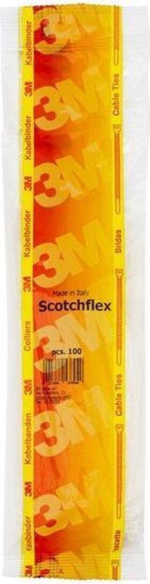 Kabelbindere Scotchflex 3M FS 280 CC 100 uds Hvid