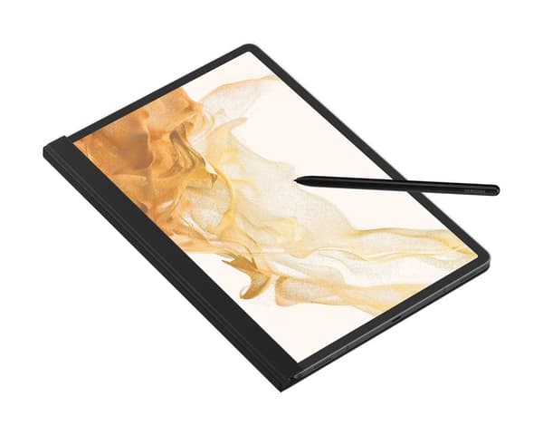 Samsung Book Clear View - Galaxy Tab S8+ - Sort