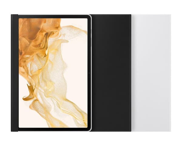 Samsung Book Clear View - Galaxy Tab S8+ - Svart