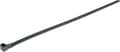 Miniatyrbillede 1 af 4: HellermannTyton 131-22560 REL250-PA66W-BK Kabelbinder 250 mm 7,60 mm Sort UV-stabil 100 stk.