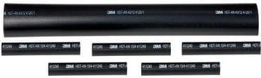 3M TE100050992. Farve på produkt: Sort, Antal pr. pakke: 4 stk., Krympetemperatur: 135°C (TE100050992)