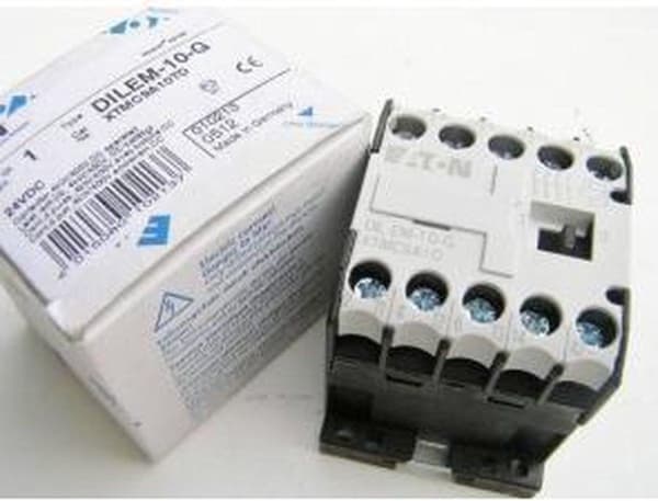 Eaton DILEM-10-G(24VDC) Kontaktor 3x NO 4 kW 24 V/DC 9 A 1 stk.