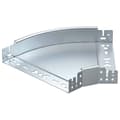 Miniatyrbillede 1 af 3: OBO Bettermann repræsentativ albue 45 grader 60x300mm RBM 45 630 FS (6041046)