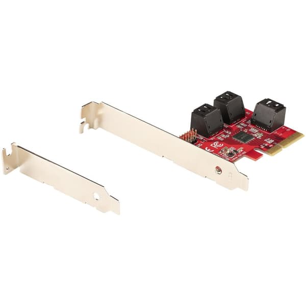 StarTech.com PCIe SATA Controller Card - 2 Port SATA 3 Expansion Card / Controller - 6Gbps - Full/Half Profile Aperture - PCI Express hårddiskar / SSD
