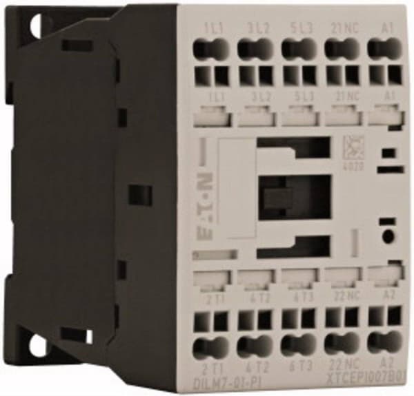 Eaton DILM7-01(230V50HZ,240V60HZ)-PI Tehosuoja 3x NO 3 kW 7 A 1 kpl