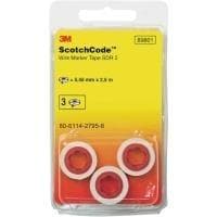 3M Scotchcode™ -kaapelimerkitsin täyttörullat Symbolit L1, L2, L3, N, maa 80-6114-2804-8 Sisältö: 5 rullaa (80-6114-2804-8)