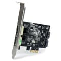 Miniatyrbillede 2 af 5: StarTech.com 2 Port SATA III PCI Express Interface Card - Storage Controller - 2 Transmittere/Kanal - SATA 6Gb/s / eSATA 6Gb/s Low Profile - 600MBps -