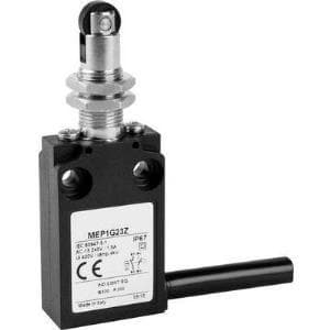 Panasonic gränslägesbrytare 24 V 5 A rullkolv MEP1G22Z IP67 1 st (MEP1G22Z)