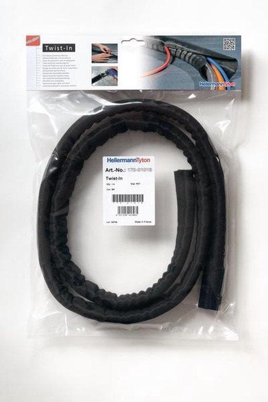 HellermannTyton Helagaine punottu letku Twist-In-nippujen valikoima Ø: 4 - 5 mm Twist-In 05 Sisältö: 5 m (170-01011)