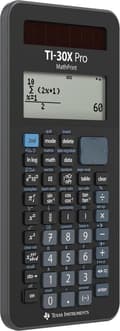 Miniatyrbillede 1 af 4: Texas Instruments TI-30X Pro MathPrint CAS lommeregner Sort Display (cifre): 16 batteridrevne, solcelledrevne