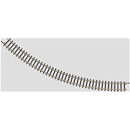 Märklin 8520 - spor brugt r195 mm, 45 størrelser, indhold 10 stk, spor Z Sort, Gul