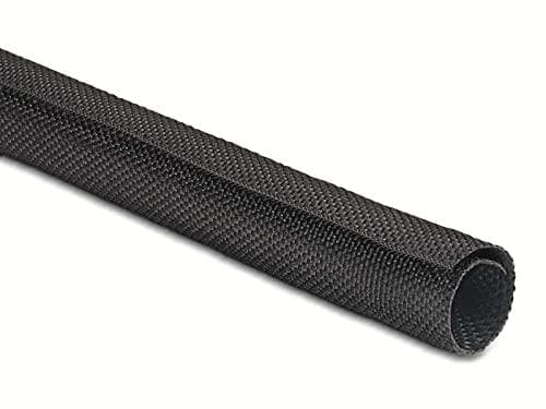 HellermannTyton 170-01015 Twist-In 25 punottu hiha, musta polyesteri 19-25mm 2m