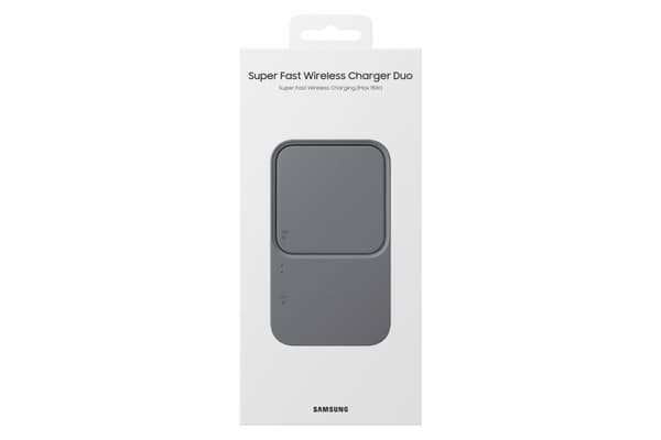Samsung Wireless Charger Duo - utan reseadapter - Svart