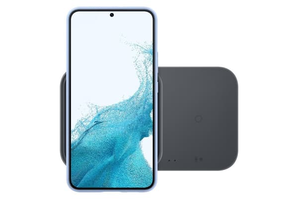 Samsung Wireless Charger Duo - utan reseadapter - Svart