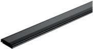 HAGOR HA Cablecover Click 110 - kabelbakke - velegnet til vægmontering - 1,1 m - sort