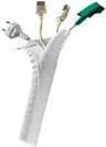 HAGOR KS Self Wrap - kabelmuffe - 5 m - hvid