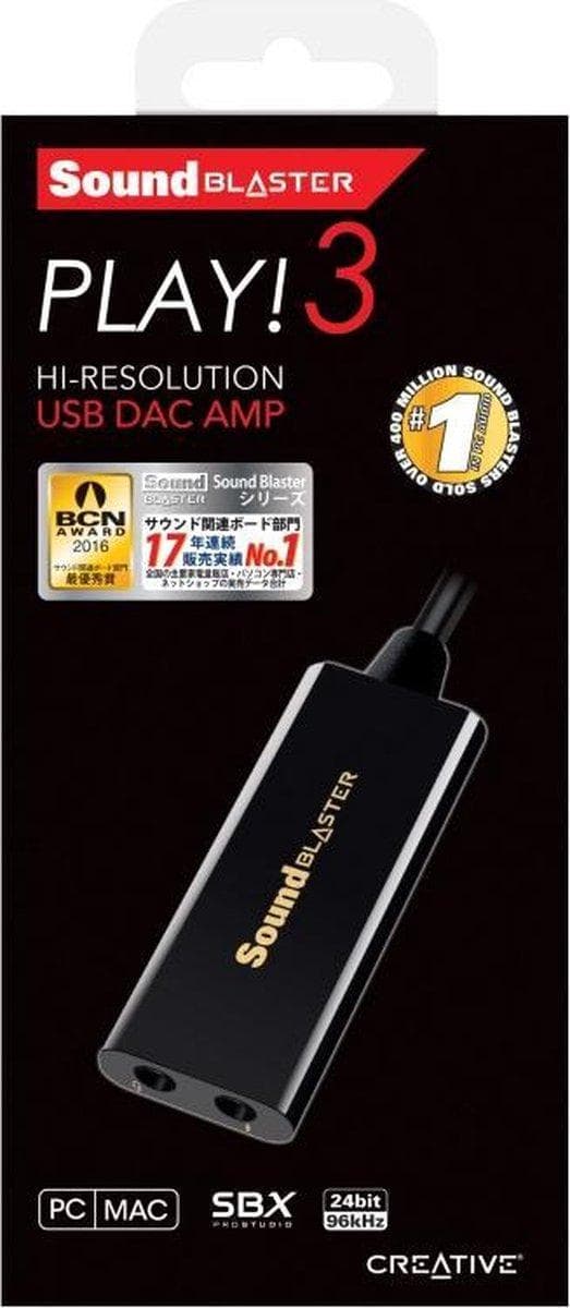 Creative Labs Sound Blaster SPIL! 3 2.0 kanaler USB