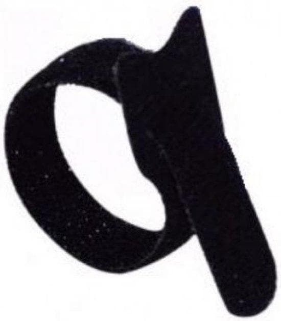 exertis Connect Velcro kabelbindere, længde 31 cm, 20 stk i en pose til bundtning og fastgørelse af kabler 0 (629166)