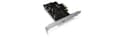Miniatyrbillede 1 af 4: RaidSonic ICY BOX IB-PCI1901-C32 - USB Adapter - PCIe 3.0 x4 - USB-C 3.2 Gen 2x2 x 1 - Sort