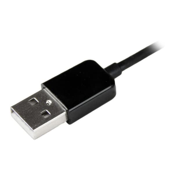 StarTech.com USB-lydadapter - Eksternt USB-lydkort med SPDIF digital lyd med 2x 3,5 mm stik - USB til lydkonverter - Sort