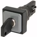 Miniatyrbillede 1 af 2: Eaton Q25S3R Nøglekontakt Med anti-rotationsbeskyttelse Sort 2 x 45 ° 1 stk.