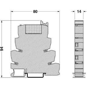 Phoenix Contact PLC interface PLC-RSC-230UC/21-21 2 skiftekontakter 6 A 1 stk (2967099)