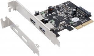 Exsys EX-12001-2 - USB-adapter - PCIe x2 Low Profile - USB 3.1 Gen 2 x 2 (EX-12001-2)