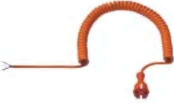 Bachmann 665.870 strømkabel orange 2,5 m (665.870)