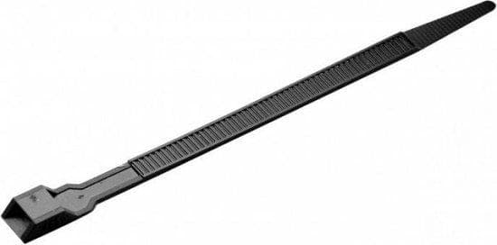 Kabelbindere, 235 x 9 mm, nylon, sort, PU 100 stk. Kabelbindere i industriel kvalitet (620626)
