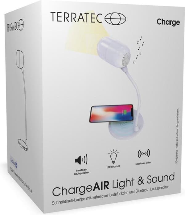 Terratec 324190 bordslampa LED D Vit